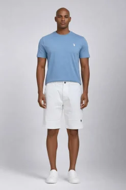 Bermuda Uomo in Cotone Stretch con Logo