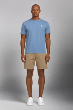 Bermuda Uomo in Cotone Stretch con Logo