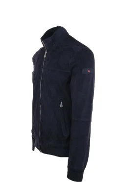 Bomber in pelle scamosciata Sands