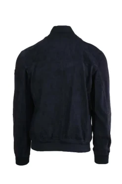 Bomber in pelle scamosciata Sands