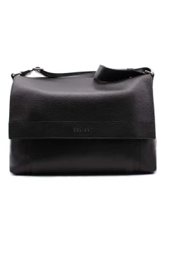 Borsa messenger uomo in pelle Micron