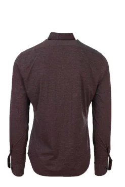 Camicia collo francesce tessuto tecnico Active