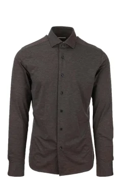 Camicia collo francesce tessuto tecnico Active