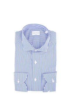 Camicia in cotone righe
