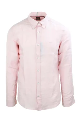 Camicia in lino Boss