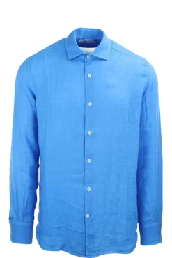 Camicia in lino manica lunga Pamplona Saint Barth MC2