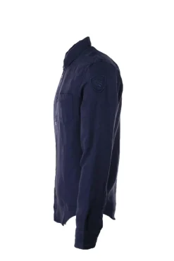 Camicia in lino manica lunga