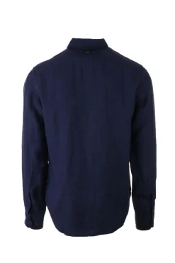 Camicia in lino manica lunga