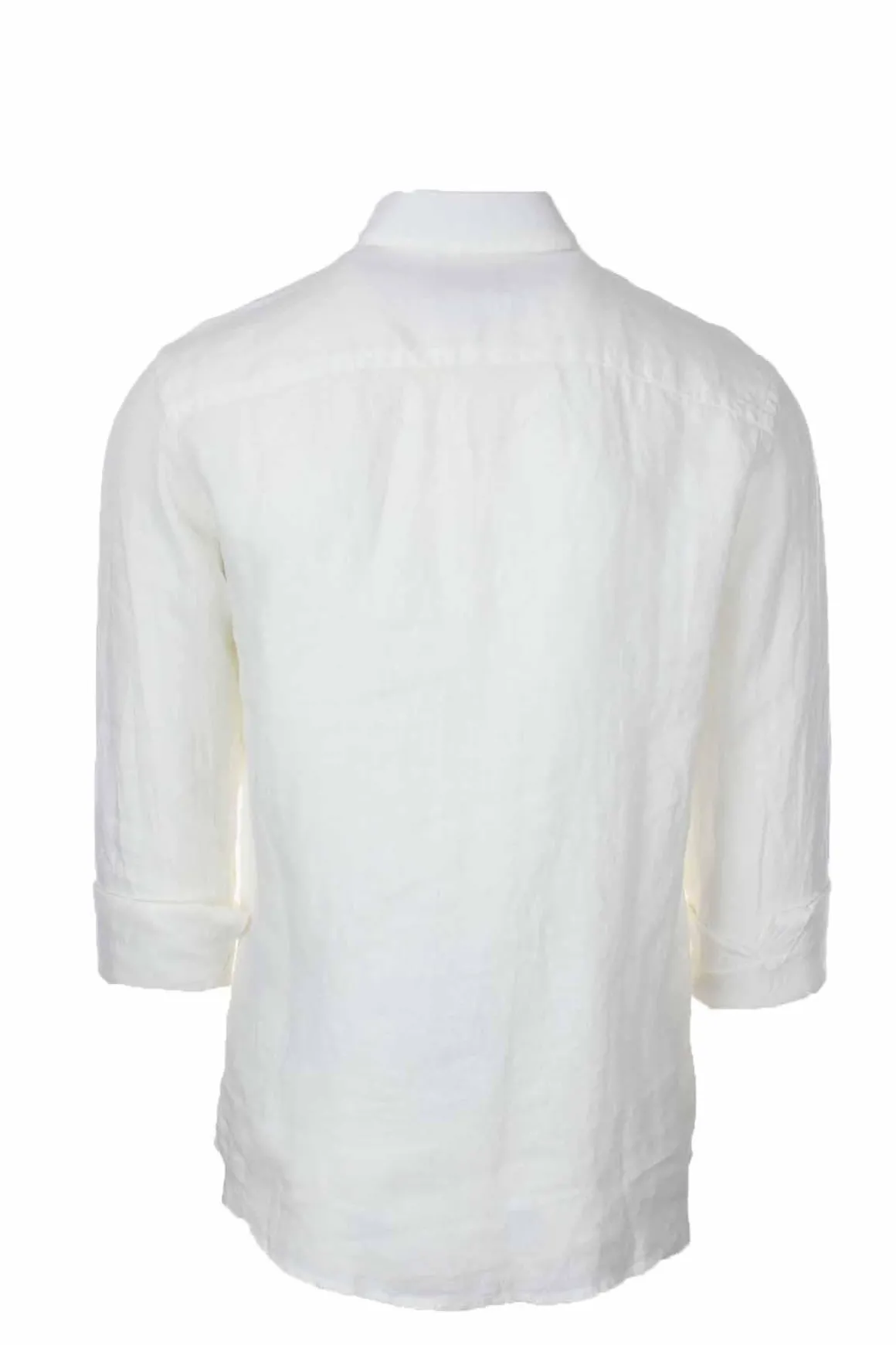 Camicia in lino manica lunga