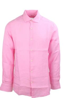 Camicia in lino manica lunga Pamplona Saint Barth MC2