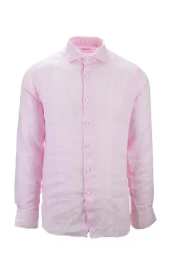 Camicia in Lino uomo Manica Lunga