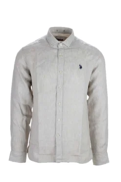Camicia in lino Us Polo Assn