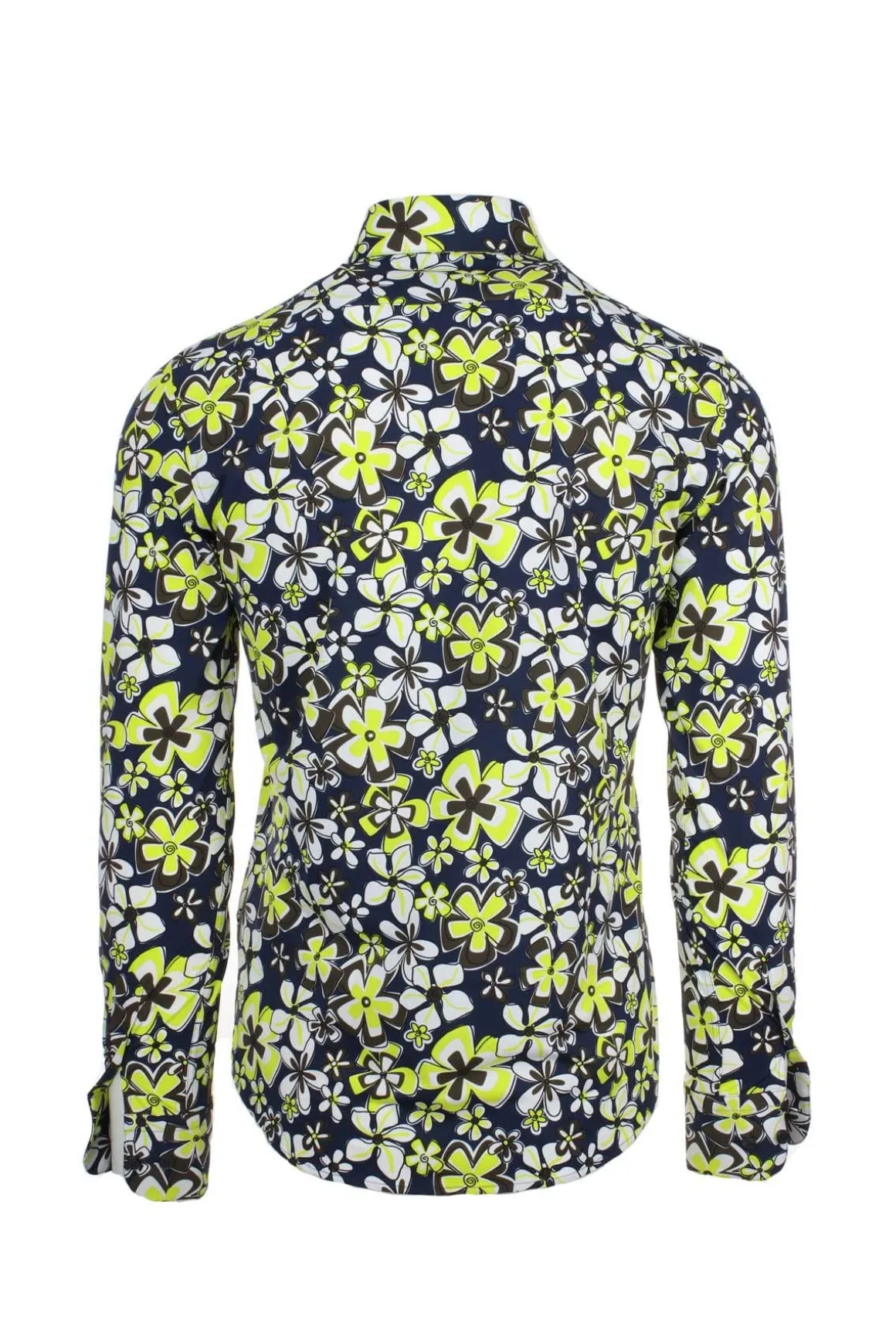 Camicia in tessuto tecnico fantasia