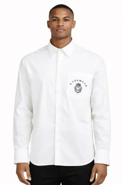 Camicia Oversize uomo con stemma Napoli