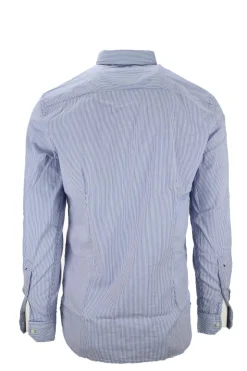 Camicia righe in cotone stretch