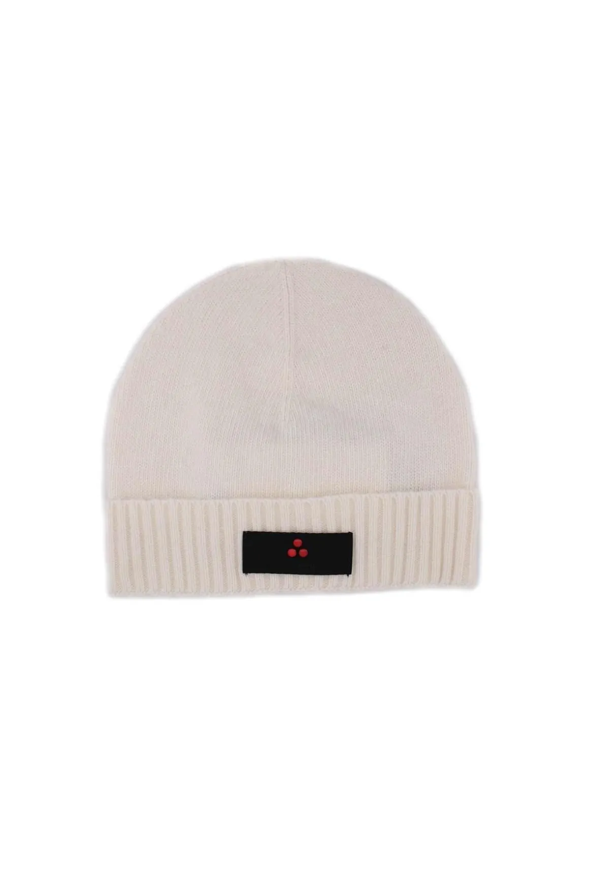 Cappellino in lana con risvolto