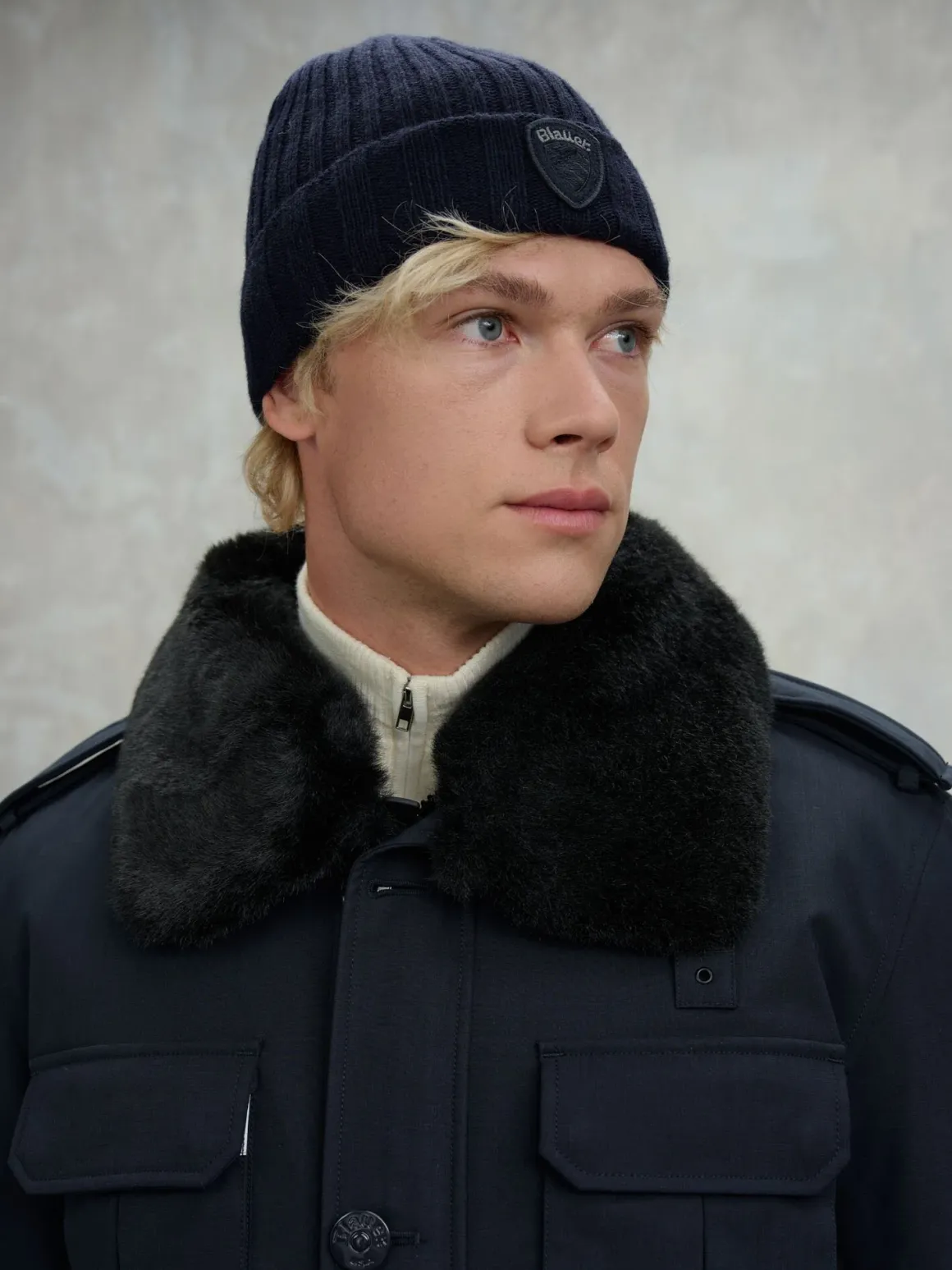 Cappellino in lana con risvolto KENWOOD