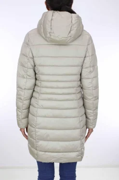 Cappotto lungo con cappuccio Camille