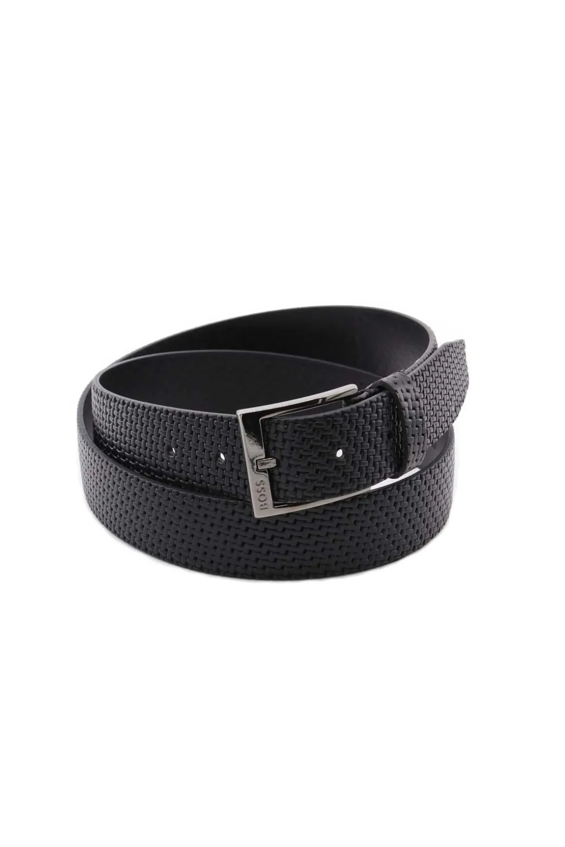 Cintura Boss effetto intrecciato