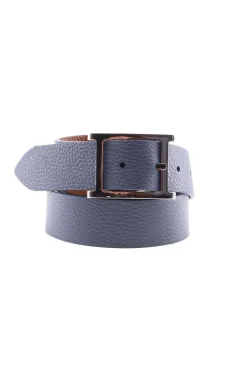 Cintura in pelle reversibile double face