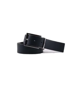 Cintura reversibile in pelle