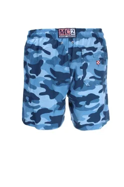 Costume boxer mare fantasia camouflage denim