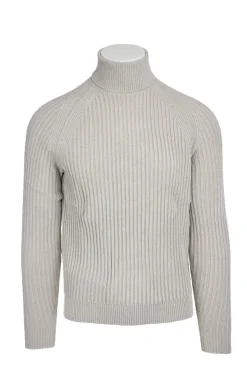 Dolcevita in ciniglia velvet rave turtleneck knit