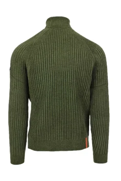 Dolcevita in ciniglia velvet rave turtleneck knit