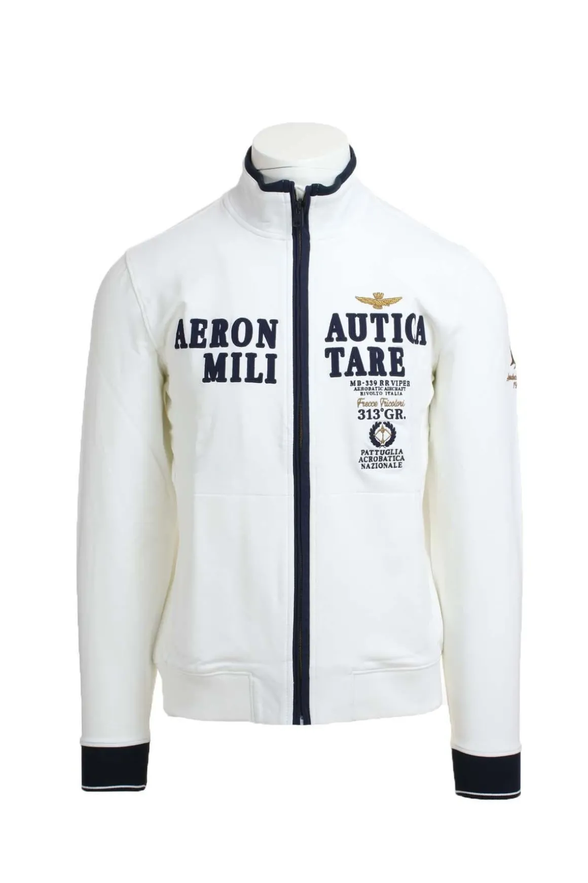 Felpa cardigan zip Frecce Tricolori Rivolto