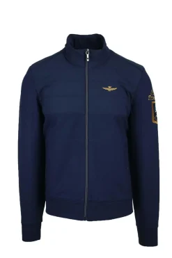 Felpa cardigan zip in neoprene Frecce Tricolori