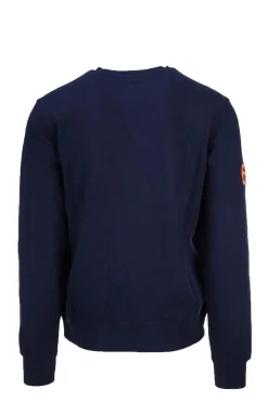 Felpa girocollo dettagli fluo SUN68