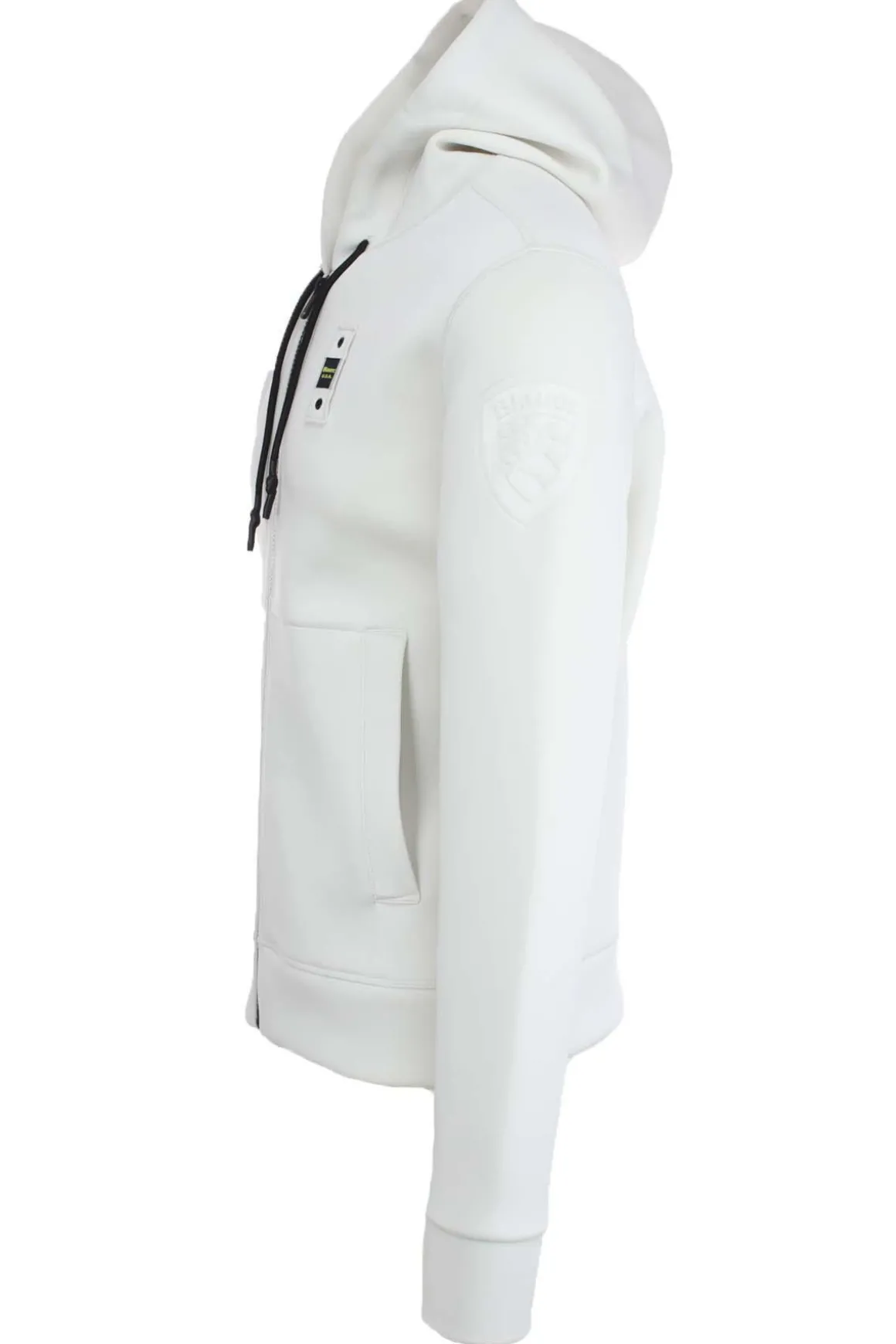 Felpa zip in neoprene con cappuccio COLBY NEOPRENE