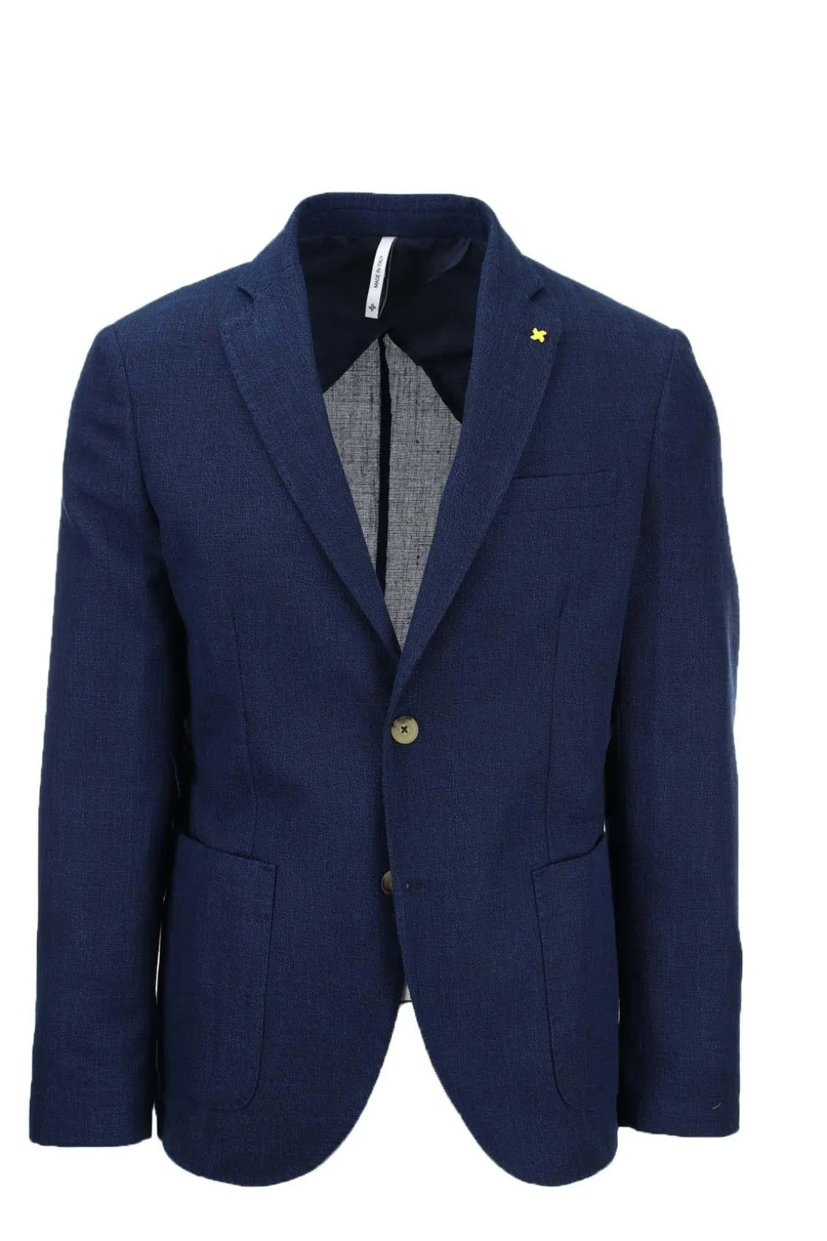 Giacca blazer monopetto sfoderata
