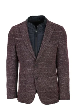 Giacca con pettorina removibile