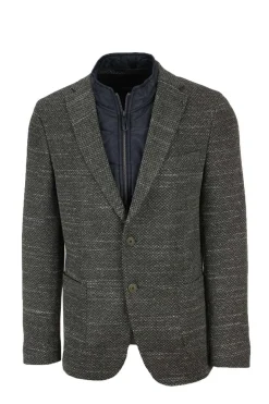 Giacca con pettorina removibile