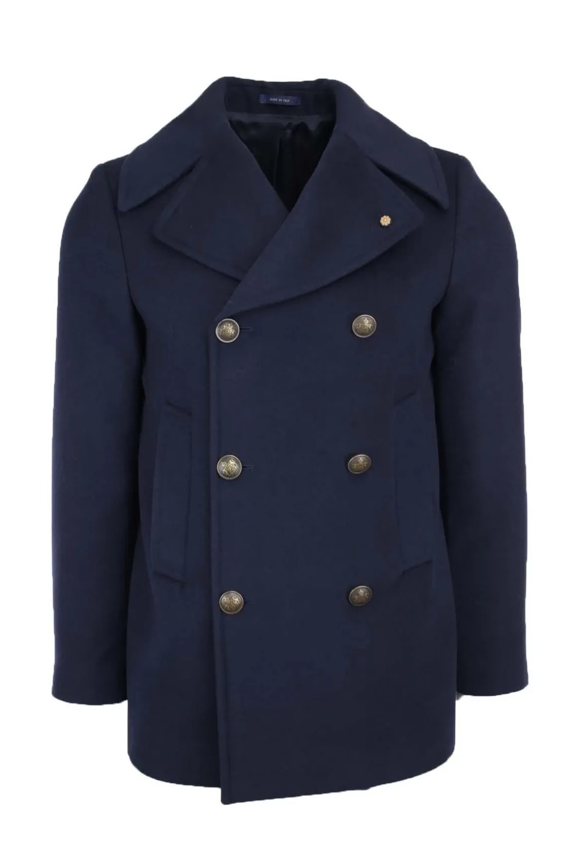 Giacca doppiopetto peacoat