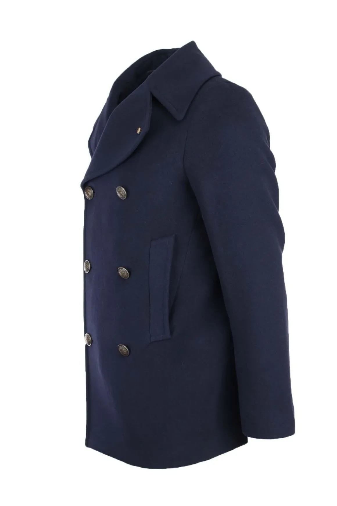 Giacca doppiopetto peacoat