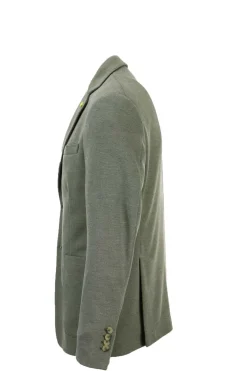 Giacca monopetto in tessuto stretch