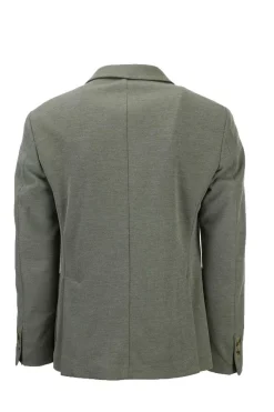 Giacca monopetto in tessuto stretch