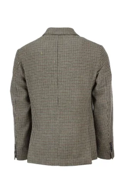 Giacca monopetto lana pied de poulel