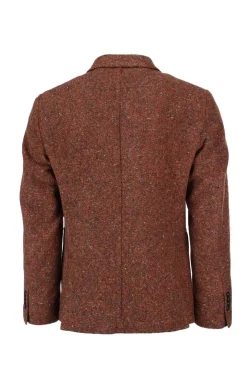 Giacca monopetto puntinato multicolor