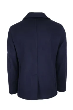 Giacca Peacoat doppiopetto in lana.