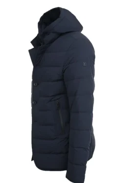 Giacca piumino in tessuto tecnico con pettorina MasterH