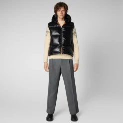 Gilet smanicato con cappuccio Dexter