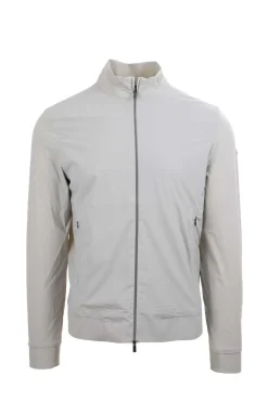 Giubbino Bomber full zip in tessuto tecnico