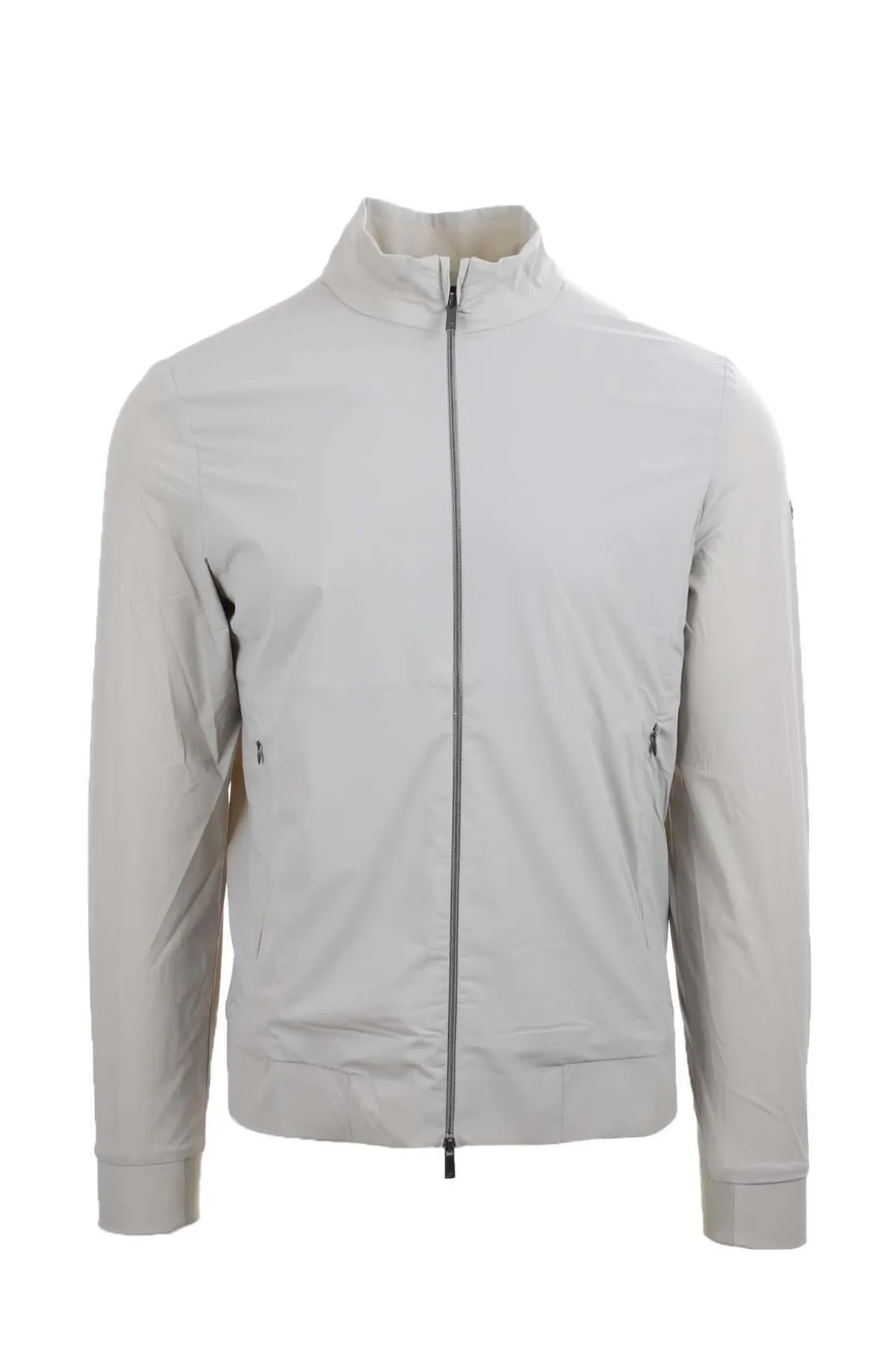 Giubbino Bomber full zip in tessuto tecnico