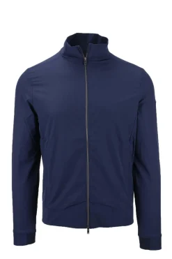 Giubbino Bomber full zip in tessuto tecnico