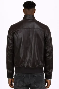 Giubbino Bomber Uomo in pelle CONISTON