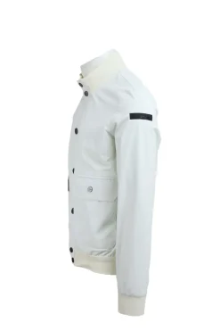 Giubbino in tessuto gommato