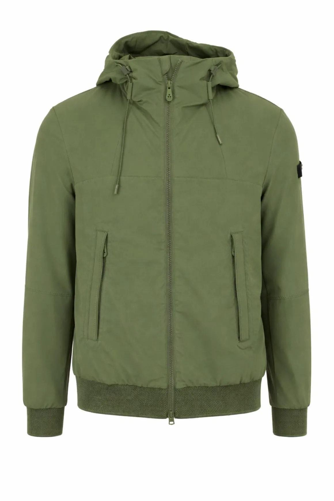 Giubbino Uomo Nylon Stretch Cappuccio